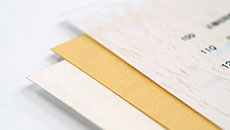 薄紙から厚紙まで幅広い対応